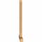 Ekena Millwork Portland Timber Gable Bracket, Western Red Cedar, 84"W x 53"H x 3 1/2"D x 3 1/2"F, 15/12 Pitch GBW084X53X0404POR00SWR - alternate 2